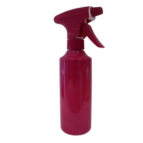 red spray bottle